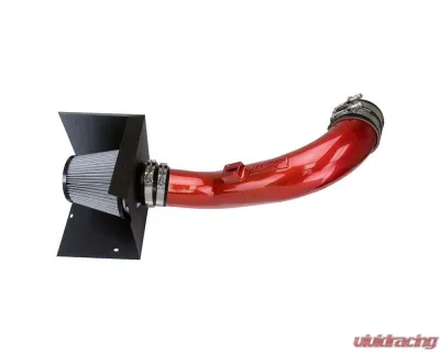 HPS Red Cold Air Intake Kit w/ Heat Shield GM 2500-3500 HD 6.6L V8 Duramax Diesel Turbo L5P 2017-2019 - 827-674R
