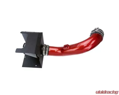 HPS Red Cold Air Intake Kit w/ Heat Shield GM 2500-3500 HD 6.6L V8 Duramax Diesel Turbo L5P 2017-2019 - 827-674R
