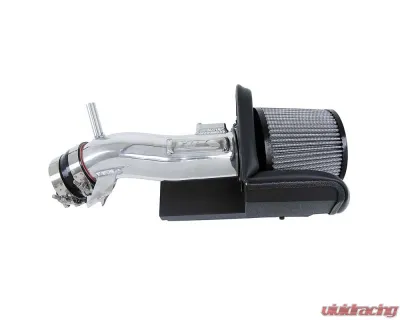 HPS Polished Cold Air Intake Kit Includes Heat Shield Toyota Corolla Hatchback/Sedan 2.0L L4 2019-2024 - 827-675P