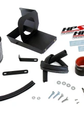 HPS Polished Cold Air Intake Kit Includes Heat Shield Toyota Corolla Hatchback/Sedan 2.0L L4 2019-2024                                     - 827-675P - Image 2