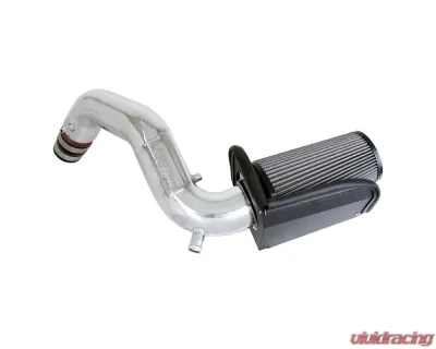 HPS Cold Air Intake Kit 2019-2021 Hyundai Veloster 1.6L Turbo, Includes Heat Shield, Polish - 827-678P