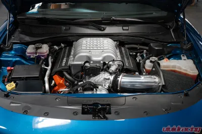 HPS Air Intake w/Heat Shield Dodge Charger Hellcat 6.2L V8 Supercharged 2019-2023 - 827-681P