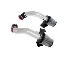 HPS Performance Polish Short Ram Air Intake Kit With Heat Shield Infiniti M56 5.6L V8 2011-2013