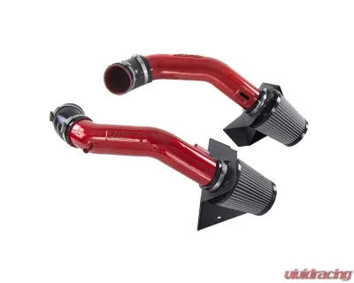 HPS Performance Red Shortram Air Intake Kit Infiniti M56 5.6L V8 2011-2013 - 827-688R