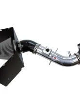 HPS Performance Polished Shortarm Air Intake Kit w/ Heat Shield Toyota 4Runner 4.7L V8 2003-2004                                     - 827-690P - Image 5