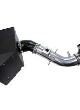 HPS Performance Polished Shortarm Air Intake Kit w/ Heat Shield Toyota 4Runner 4.7L V8 2003-2004                                     - 827-690P - Image 4