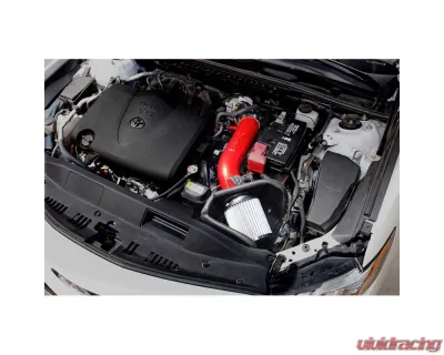 HPS Performance Black Air Intake Kit Includes Heat Shield Toyota Camry 3.5L V6 2018-2023 - 827-692WB