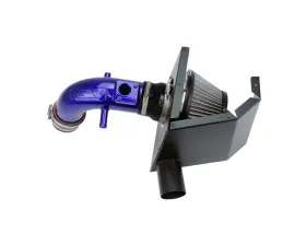 HPS Performance Blue Short Ram Air Intake Kit With Heat Shield Toyota Camry 2.4L 4 Cylinder 2007-2008