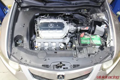 HPS Performance Gain 9.4 hp & 8.9 lb-ft. of tq, improve throttle response, high flow air filter. Acura TSX 2010-2014 3.5L V6 - 827-701BL