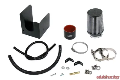 HPS Performance Products Shortram Air Intake Kit Black 2.5" for Honda Fit 2015-2020 - 827-704WB