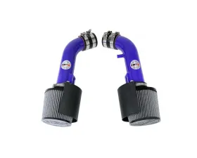 HPS Performance Blue Shortram Air Intake Kit With Heat Shield Nissan 370Z 3.7L V6 2009-2020