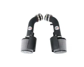 HPS Performance Black Shortram Air Intake Kit With Heat Shield Nissan 370Z 3.7L V6 2009-2020