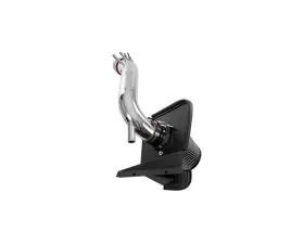 HPS Performance Polished Air Intake w/ Heat Shield Hyundai Veloster N 2.0L Turbo 2019-2022