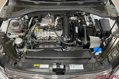 HPS Performance Air Intake Kit Polished With Heat Shield Volkswagen Jetta 2019-2021 - 827-714P