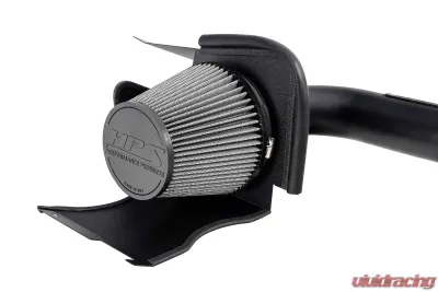 HPS Air Intake Kit w/ Heat Shield Black Hyundai Kona N 2.0L Turbo 2022-2023 - 827-721WB