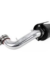 HPS Performance Polished Shortram Air Intake Kit Includes Heat Shield Honda CR-V 2.4L 2002-2004                                     - 827-724P - Image 10
