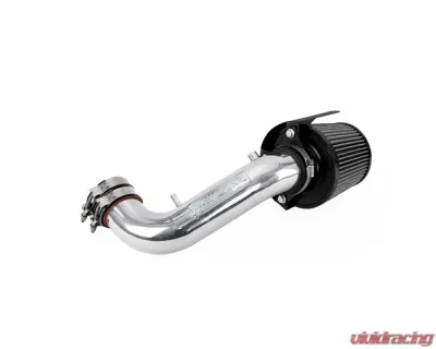 HPS Performance Polished Shortram Air Intake Kit Includes Heat Shield Honda CR-V 2.4L 2002-2004 - 827-724P