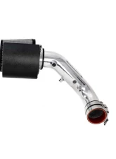 HPS Performance Polished Shortram Air Intake Kit Includes Heat Shield Honda CR-V 2.4L 2002-2004                                     - 827-724P - Image 6