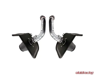 HPS Air Intake Kit w/Heat Shield Toyota Tundra 3.4L V6 Twin Turbo 2022-2024 - 827-726P