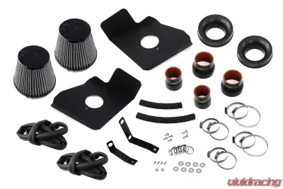 HPS Air Intake Kit w/Heat Shield Toyota Tundra 3.4L V6 Twin Turbo 2022-2024 - 827-726P