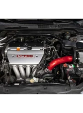 HPS Performance Red Air Intake Kit with Heat Shield Acura TSX 2.4L 2004-2008                                     - 827-737R - Image 3