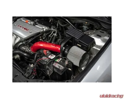 HPS Performance Red Air Intake Kit with Heat Shield Acura TSX 2.4L 2004-2008 - 827-737R