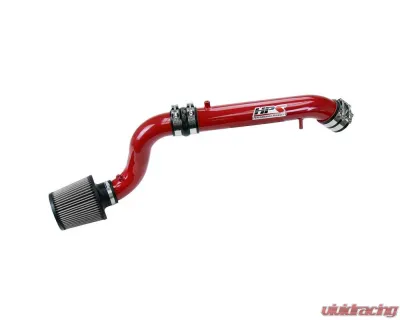HPS Performance Cold Air Intake Kit 92-95 Honda Civic SOHC D Series DOHC B Series, Converts to Shortram, Red - 837-110R
