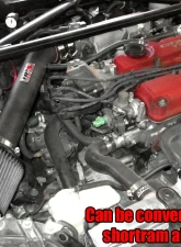 HPS Performance Cold Air Intake Kit 92-95 Honda Civic SOHC D Series DOHC B Series, Converts to Shortram, Red                                     - 837-110R - Image 2