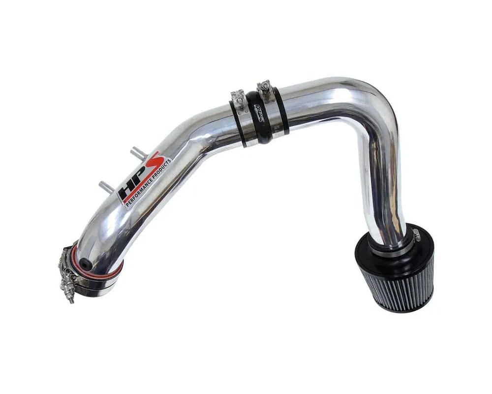 HPS Performance Cold Air Intake 2004-2008 Acura TSX 2.4L, Includes Heat Shield, Polish - 837-122P