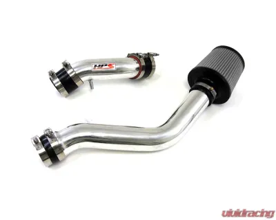 HPS Polish Long Ram Cold Air Intake for 04-08 Hyundai Tiburon 2.0L - 837-142P