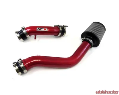 HPS Red Long Ram Cold Air Intake for 04-08 Hyundai Tiburon 2.0L with MAF Sensor - 837-142R