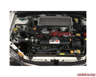 HPS Black Cold Air Intake Kit Subaru WRX 2008-2014 - 837-566WB
