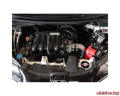 HPS Polish Cold Air Intake (Converts to Shortram) for 15-18 Honda Fit 1.5L Manual Trans. 3rd Gen - 837-568P