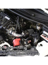 HPS Polish Cold Air Intake (Converts to Shortram) for 15-18 Honda Fit 1.5L Manual Trans. 3rd Gen                                     - 837-568P - Image 4