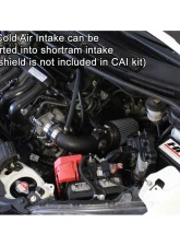 HPS Black Cold Air Intake (Converts to Shortram) for 15-18 Honda Fit 1.5L Manual Trans. 3rd Gen                                     - 837-568WB - Image 3