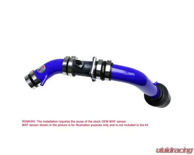 HPS Blue Cold Air Intake (Converts to Shortram) for 02-06 Nissan Altima 2.5L 4Cyl - 837-570BL