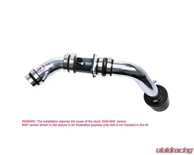 HPS Polish Cold Air Intake (Converts to Shortram) for 02-06 Nissan Altima 2.5L 4Cyl - 837-570P