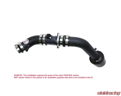 HPS Black Cold Air Intake (Converts to Shortram) for 02-06 Nissan Altima 2.5L 4Cyl - 837-570WB