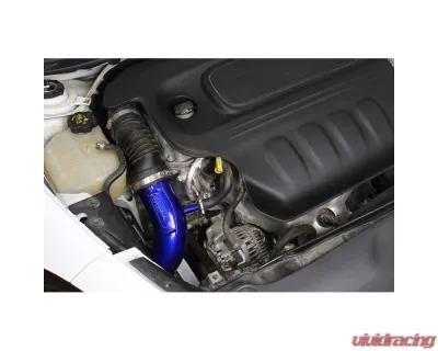 HPS Blue Long Ram Cold Air Intake for 13-16 Dodge Dart 2.4L Non Turbo - 837-571BL