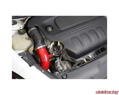 HPS Red Long Ram Cold Air Intake for 13-16 Dodge Dart 2.4L Non Turbo - 837-571R