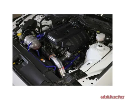 HPS Performance Cold Air Intake Kit 2015-2022 Ford Mustang Ecoboost 2.3L Turbo, Polish - 837-575P