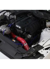 HPS Performance Cold Air Intake Kit 2015-2022 Ford Mustang Ecoboost 2.3L Turbo, Red                                     - 837-575R - Image 3