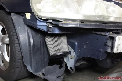 HPS Performance Cold Air Intake 1998-2002 Honda Accord 2.3L DX EX LX VP SE, Includes Heat Shield, Black - 837-579WB