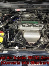 HPS Performance Cold Air Intake 1998-2002 Honda Accord 2.3L DX EX LX VP SE, Includes Heat Shield, Black                                     - 837-579WB - Image 4