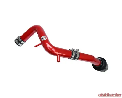 HPS Performance Cold Air Intake Kit 13-17 Hyundai Veloster 1.6L Turbo, Converts to Shortram, Red - 837-605R