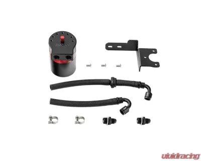 HPS Performance Products Aluminum Oil Catch Can Kit for Honda Civic Type R 2.0L Turbo 2017-2024 - 860-002