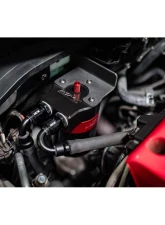 HPS Performance Products Aluminum Oil Catch Can Kit for Honda Civic Type R 2.0L Turbo 2017-2024                                     - 860-002 - Image 7