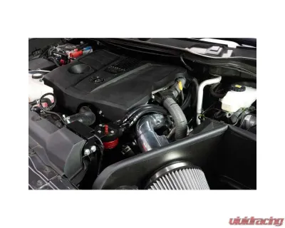 HPS Performance Aluminum Oil Catch Can Kit for Toyota Tundra 2022-2024, Black - 860-003