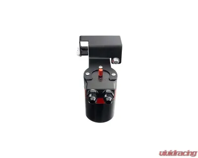 HPS Performance Aluminum Oil Catch Can Kit for Toyota Tundra 2022-2024, Black - 860-003