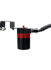 HPS Performance Aluminum Oil Catch Can Kit for Toyota Tundra 2022-2024, Black                                     - 860-003 - Image 5